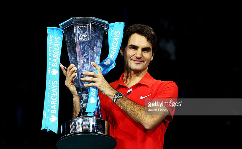Federer gets 6 ATP Finals Tittles