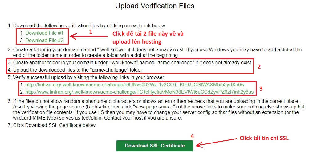 download SSL certificate
