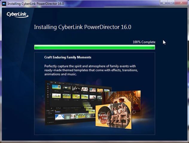 Install Cyberlink Powerdirector 16