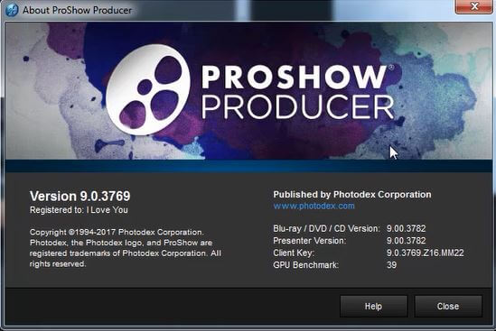 about proshow producer